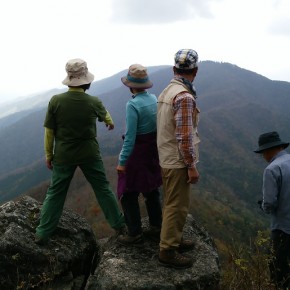 20161106 安蔵寺山　苦節？年悲願の縦走 　ミュラー特派員写真提供