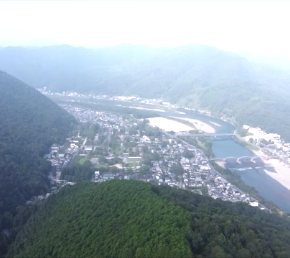 里山S山展望台からの風景